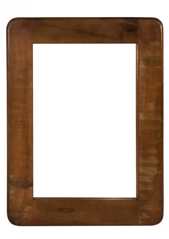 Reclaimed Ice Box Mirror Frame - popular handicrafts